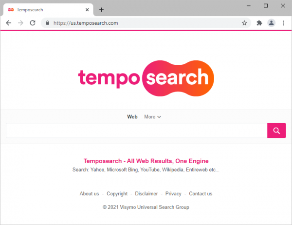 temposearch.com screenshot